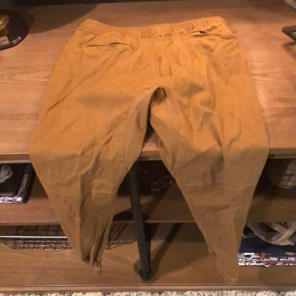 Khaki Jogger w/ Drawstring - Picture 3 of 4